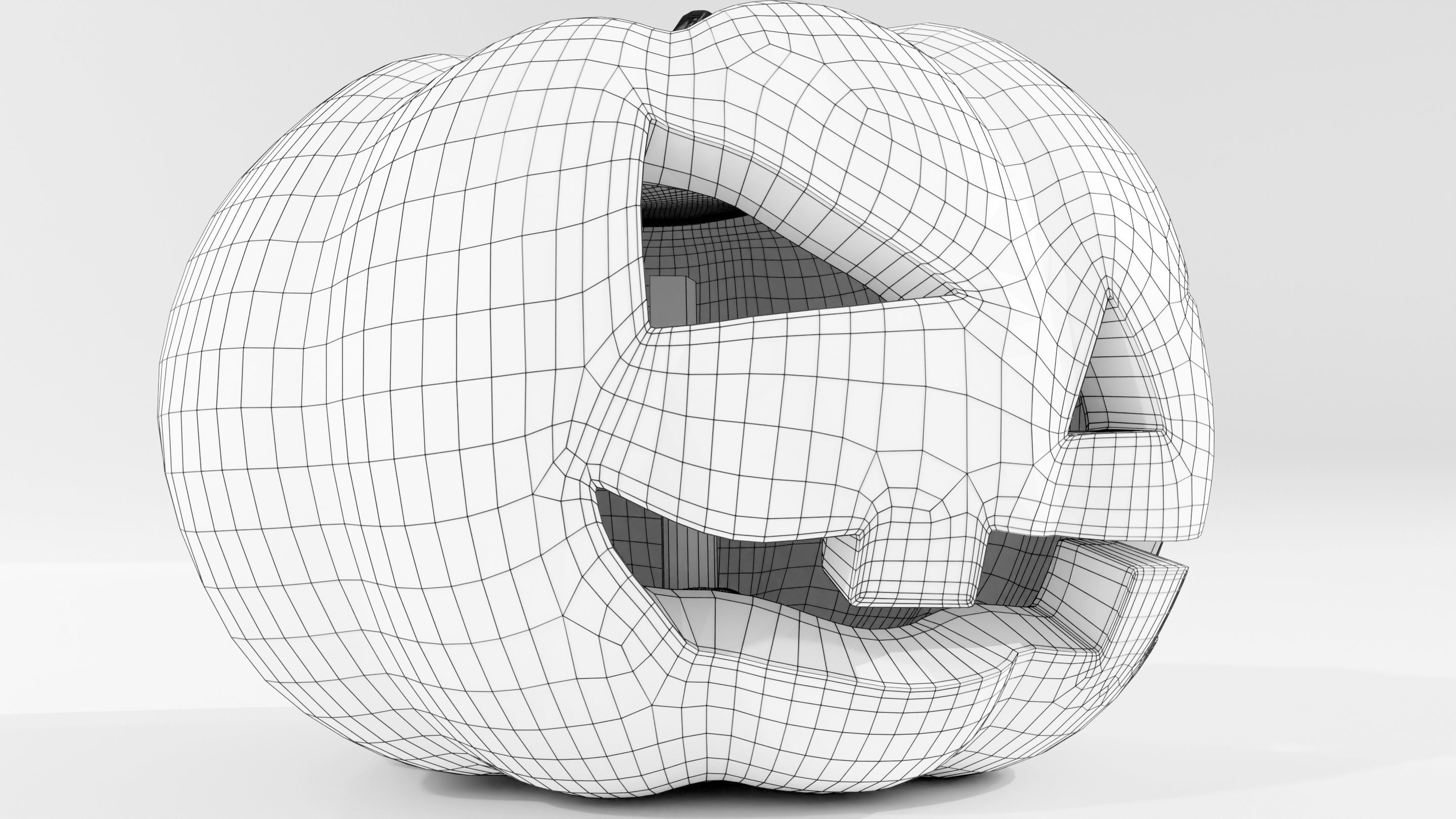 Halloween Pumpkin 3D model_24