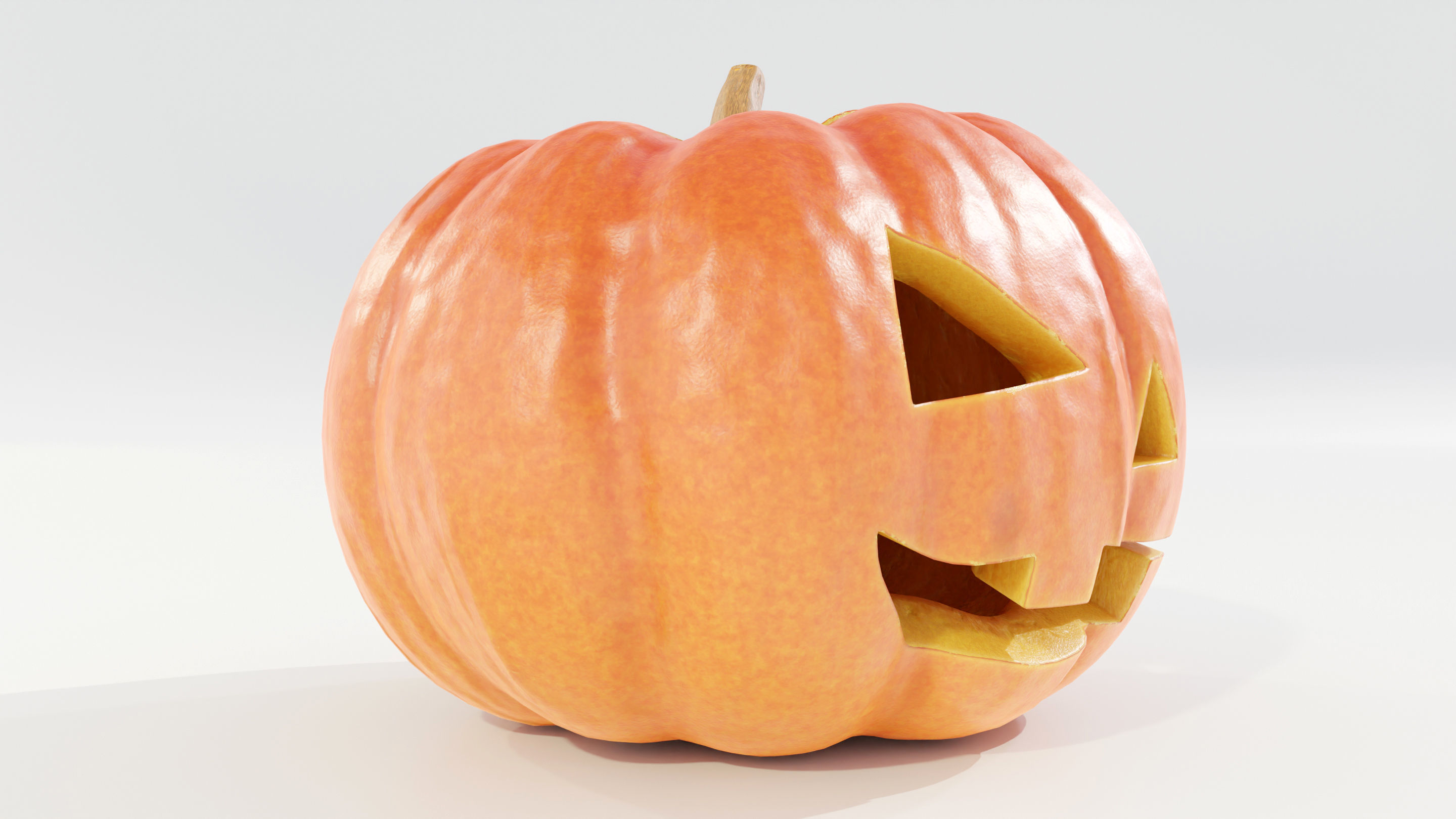 Halloween Pumpkin 3D model_14