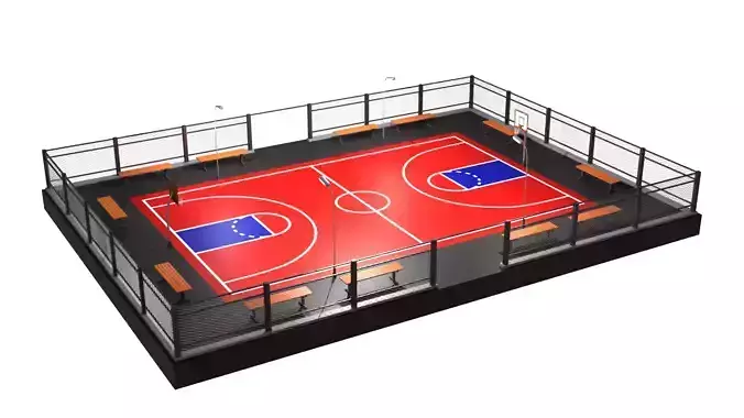 Basketball court  A1