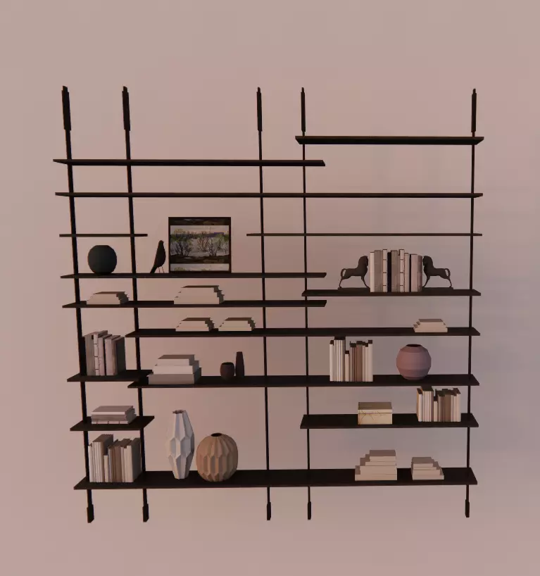 Bibliotheque 3D model_0