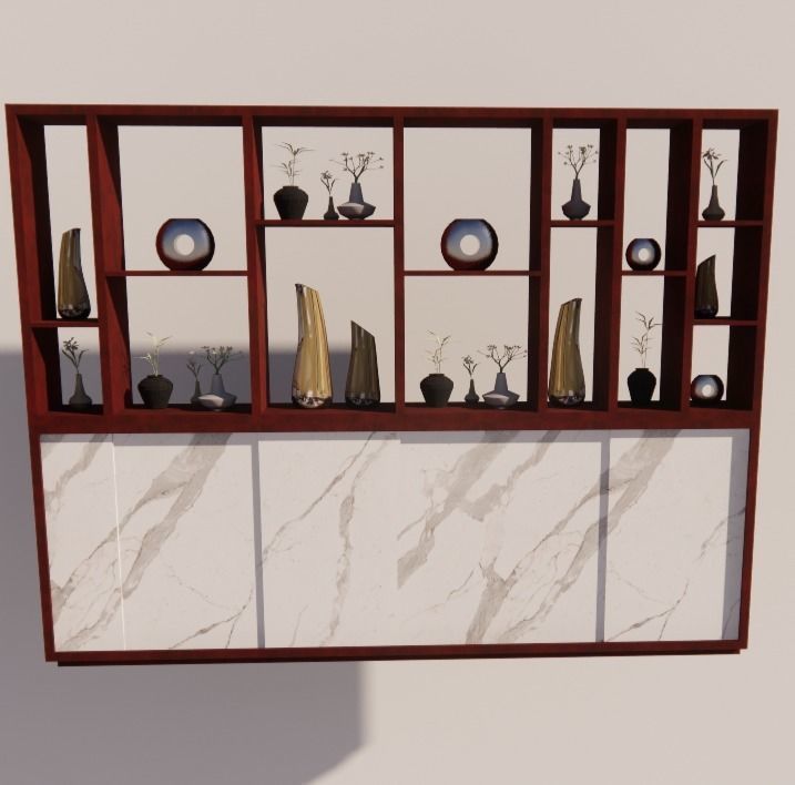 Bibliotheque 3D model_2