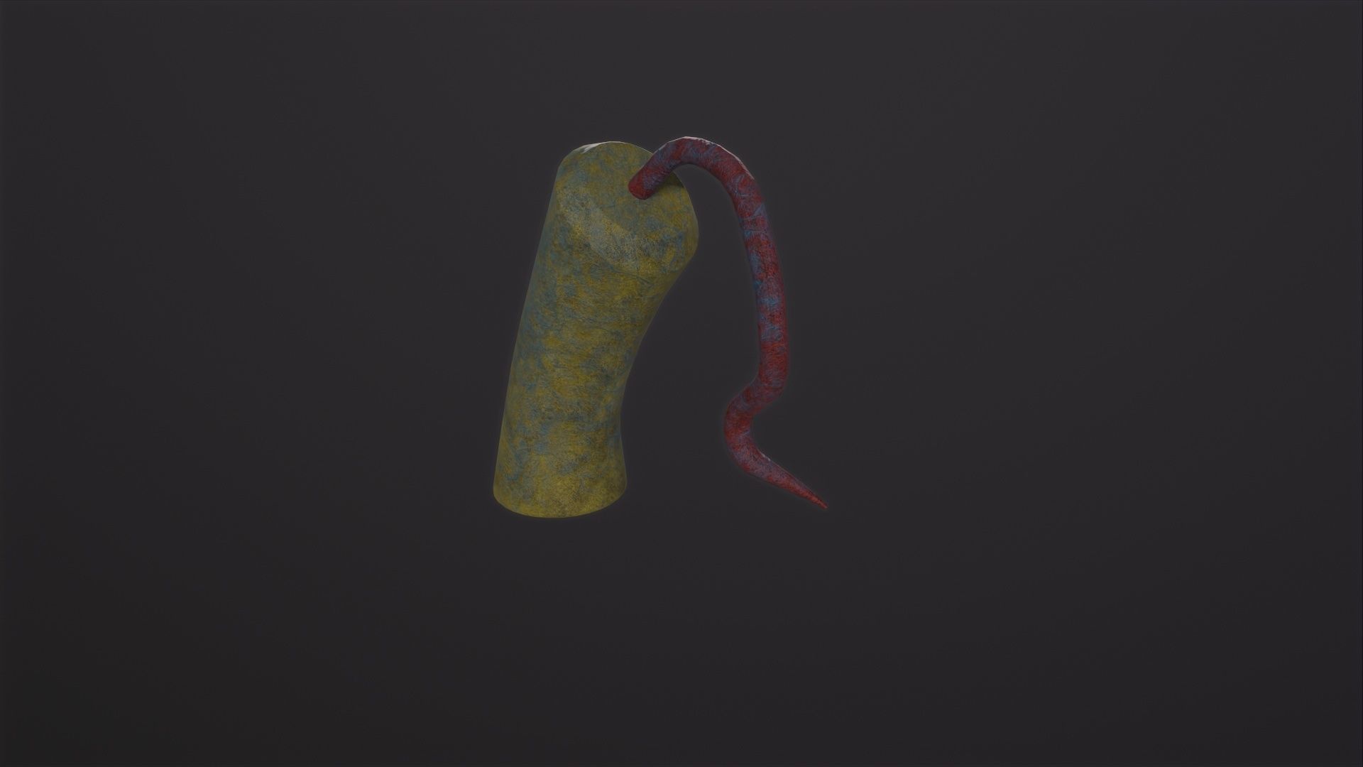 Alien Flora 3D Model Low-poly 3D model_6