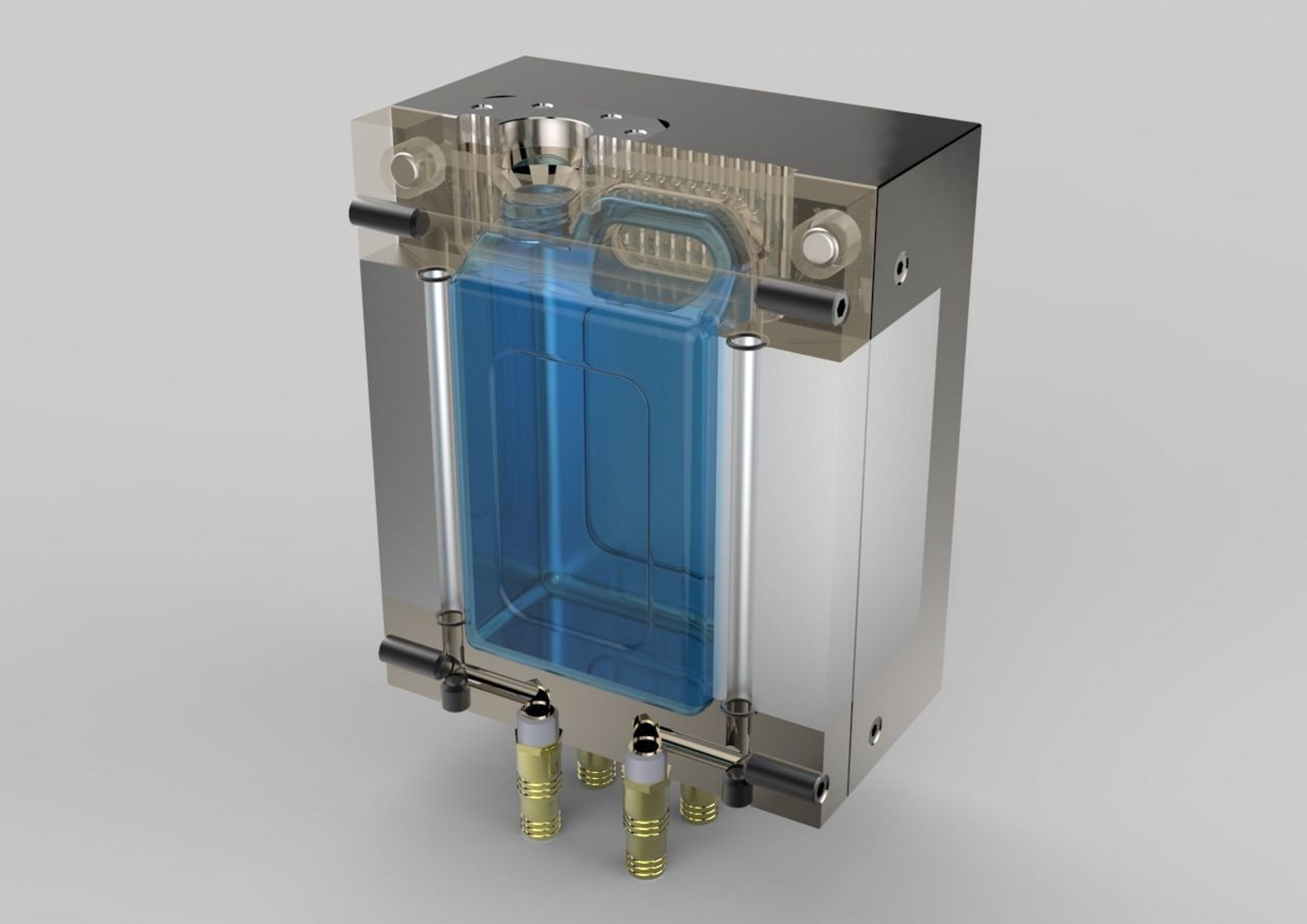 Gallon and Mold 4K 3D model_2