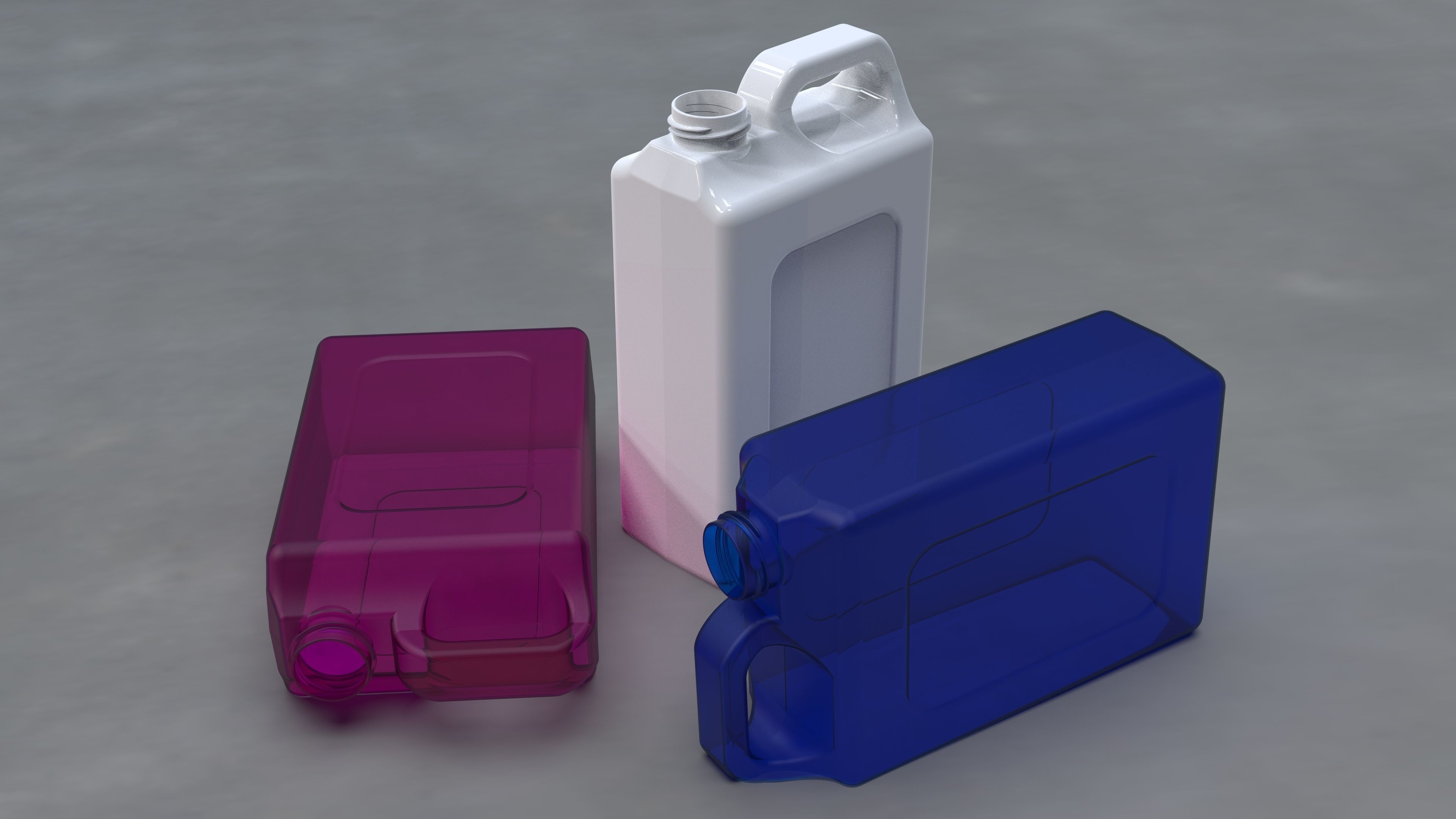 Gallon and Mold 4K 3D model_5