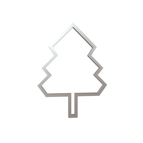 Tree Cookie Cutter v1 001 Low-poly 3D model