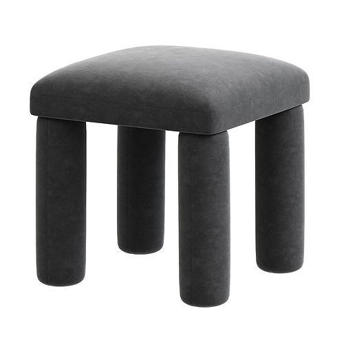 temi pouf 3D model