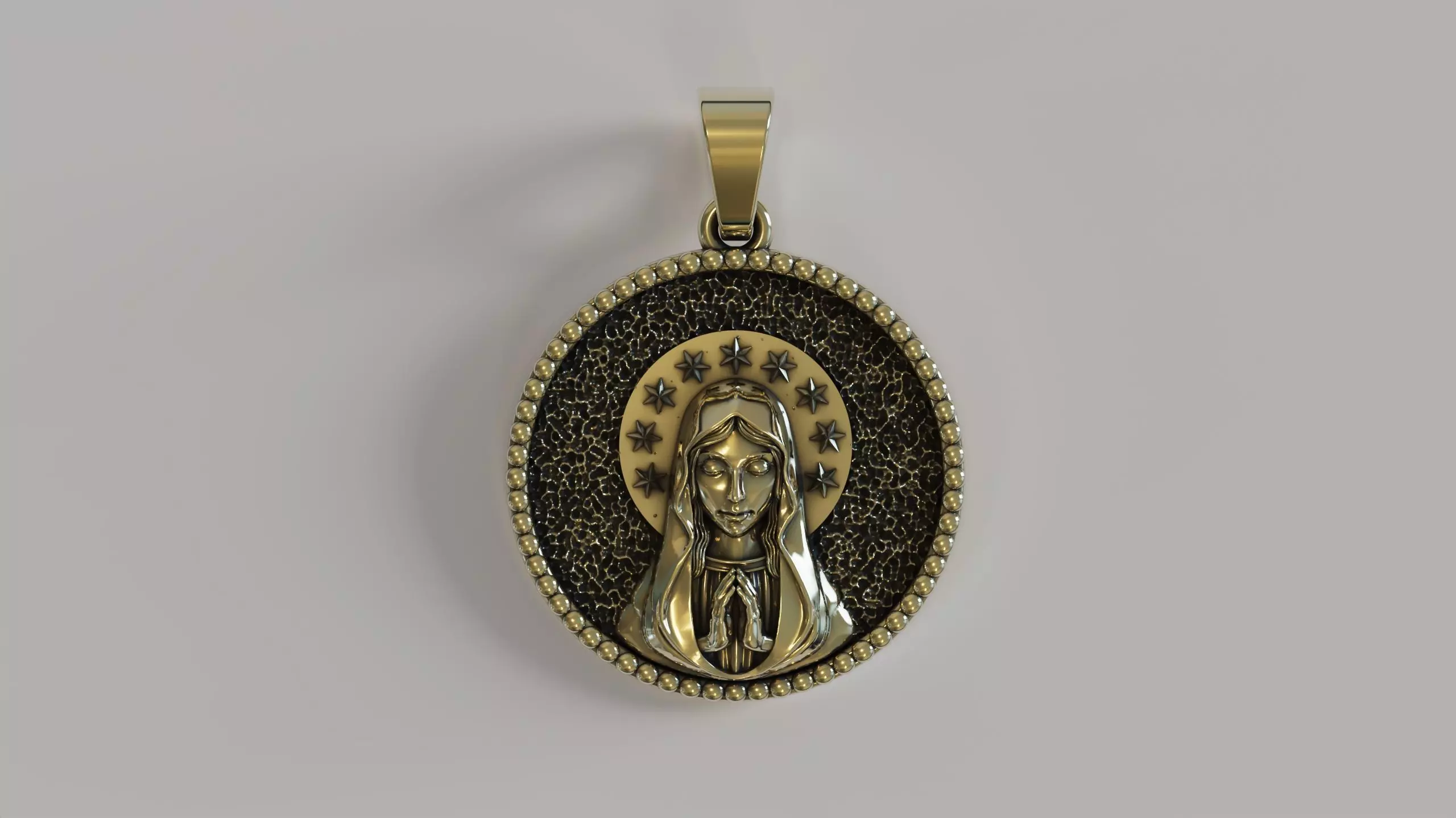 Holy Virgin Mary 3D print model