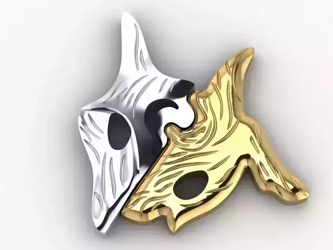 Wolf and Sheep Necklace