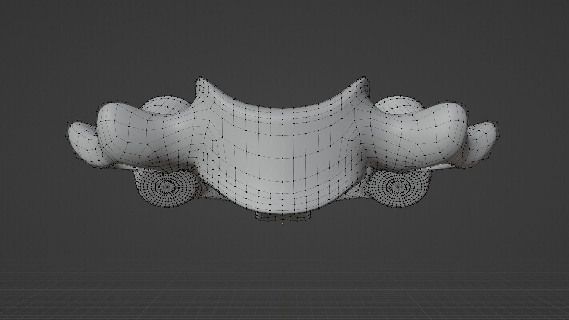 The Fourth Cervical Vertebra 3D model_8