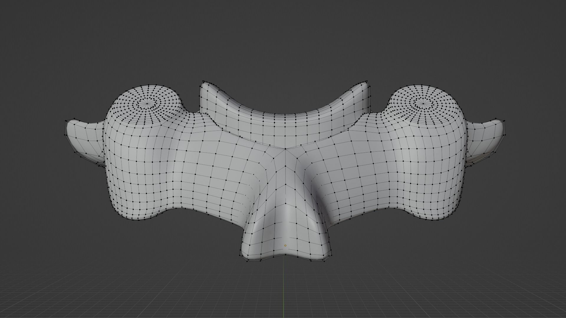 The Fourth Cervical Vertebra 3D model_9