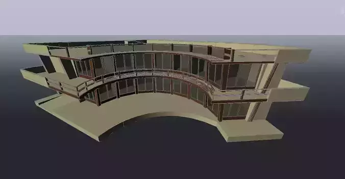 country house 3D model