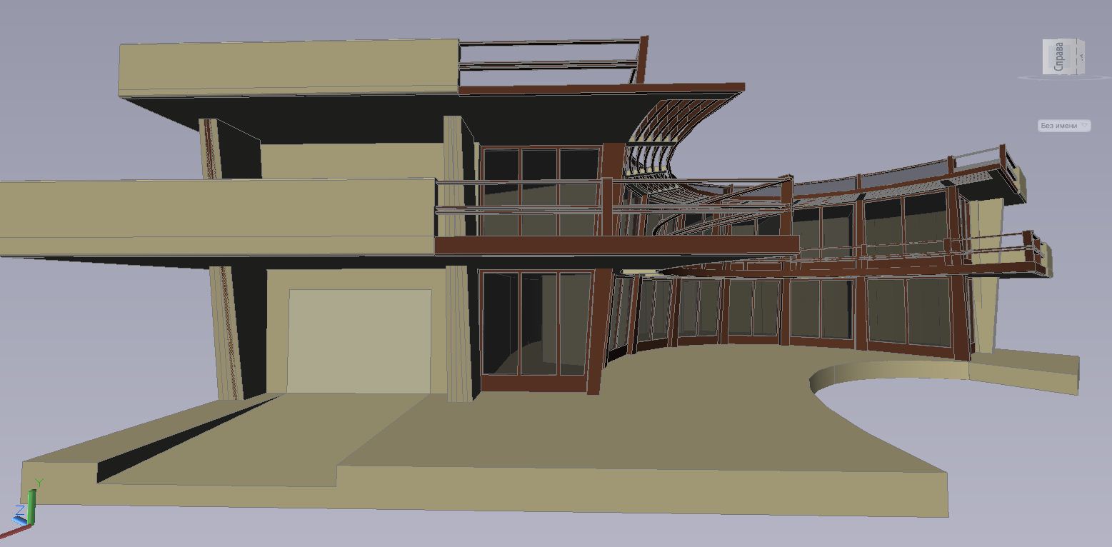 country house 3D model_4