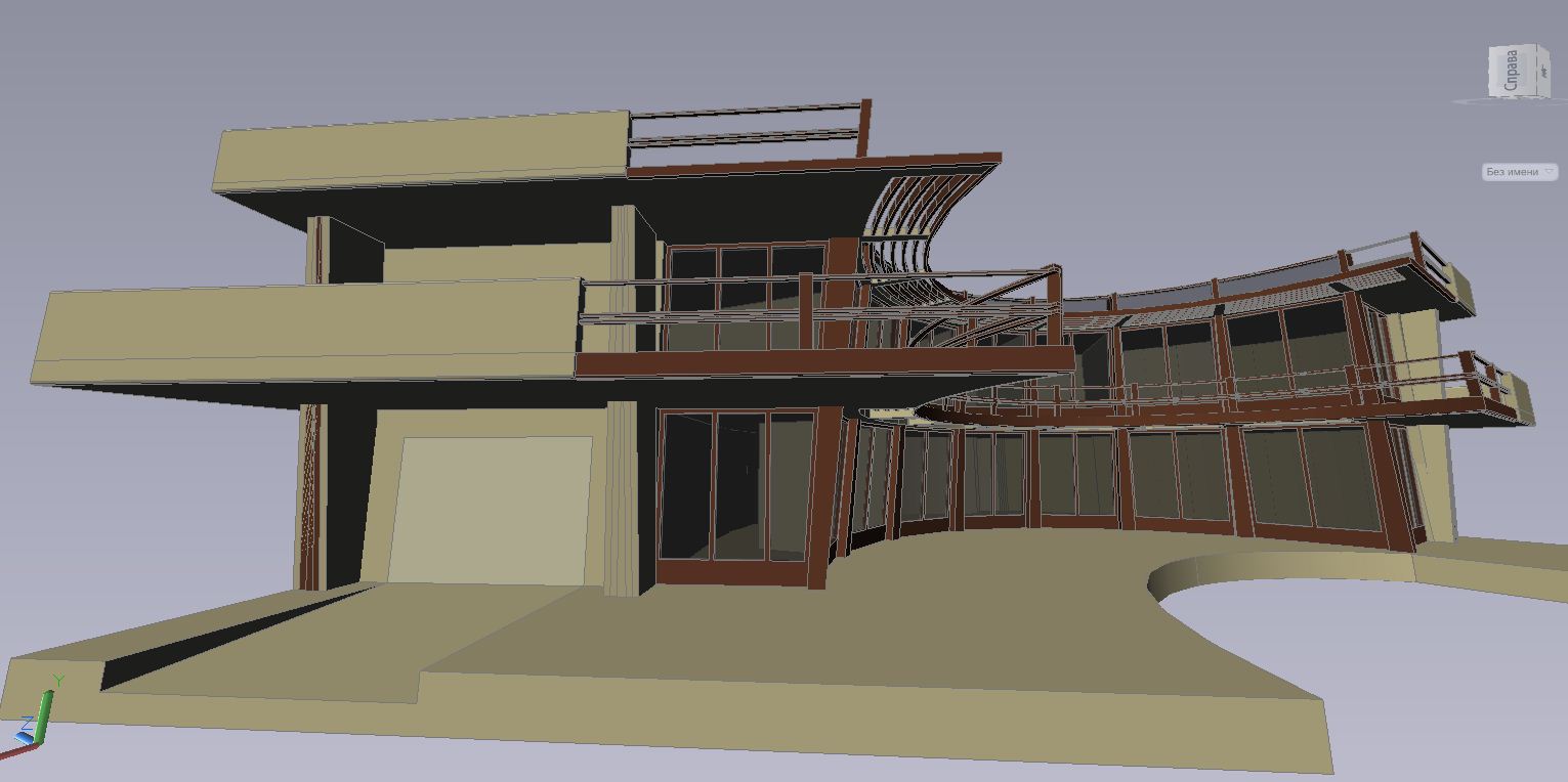 country house 3D model_3