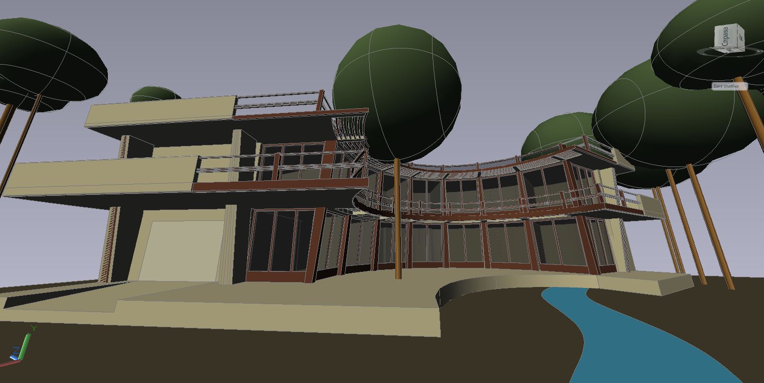 country house 3D model_10