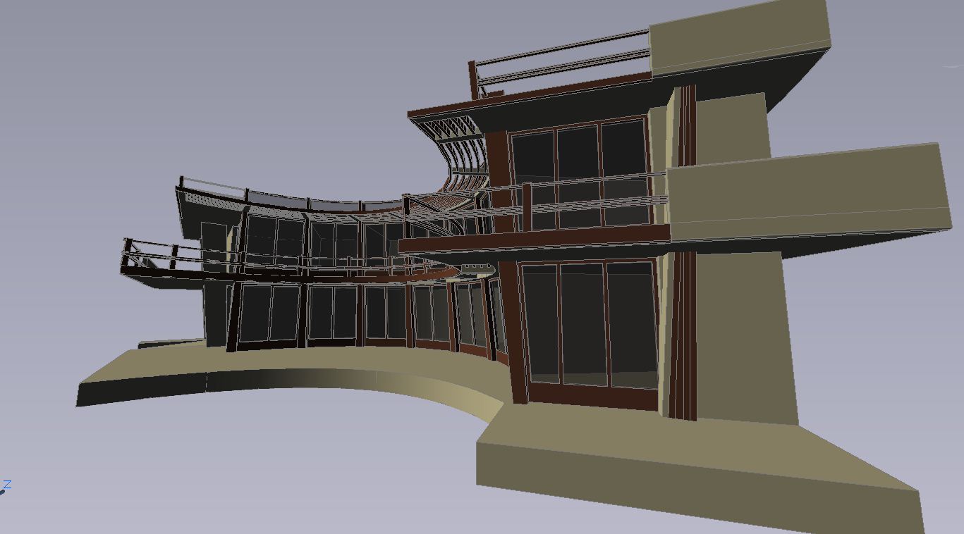 country house 3D model_2