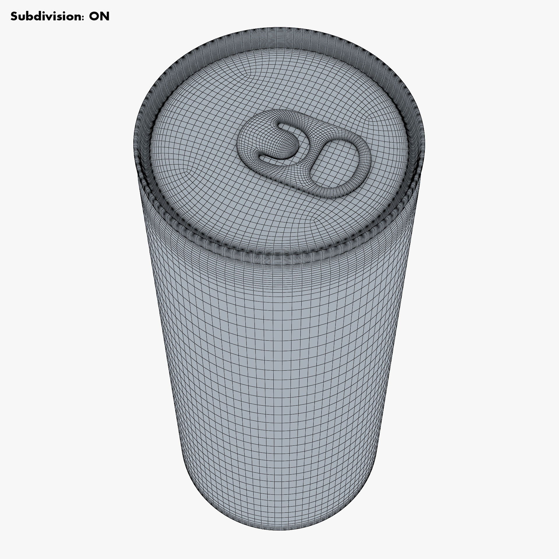 Braurish Energy Drink Can 250ml Simple M 1 3D model_10