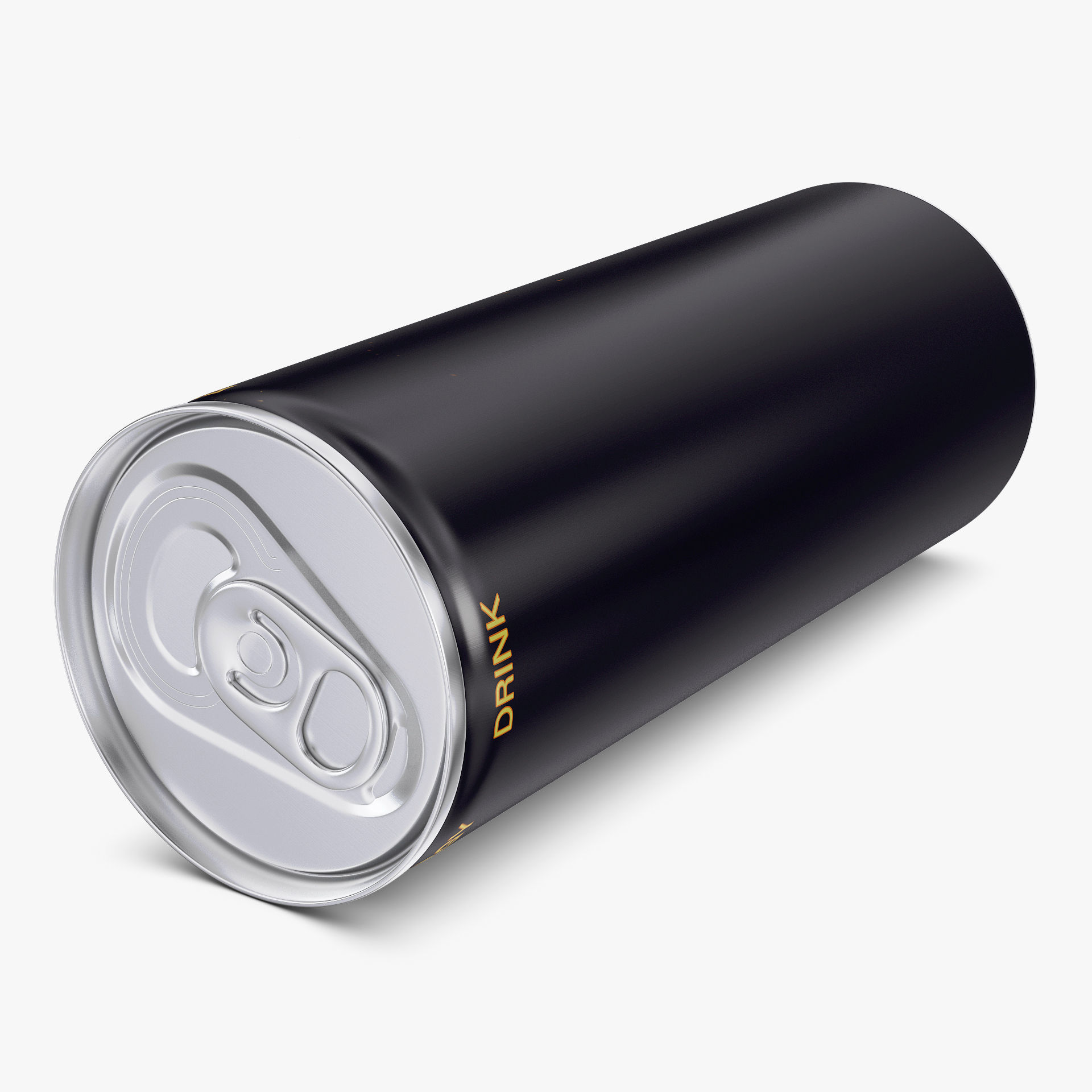 Braurish Energy Drink Can 250ml Simple M 1 3D model_4