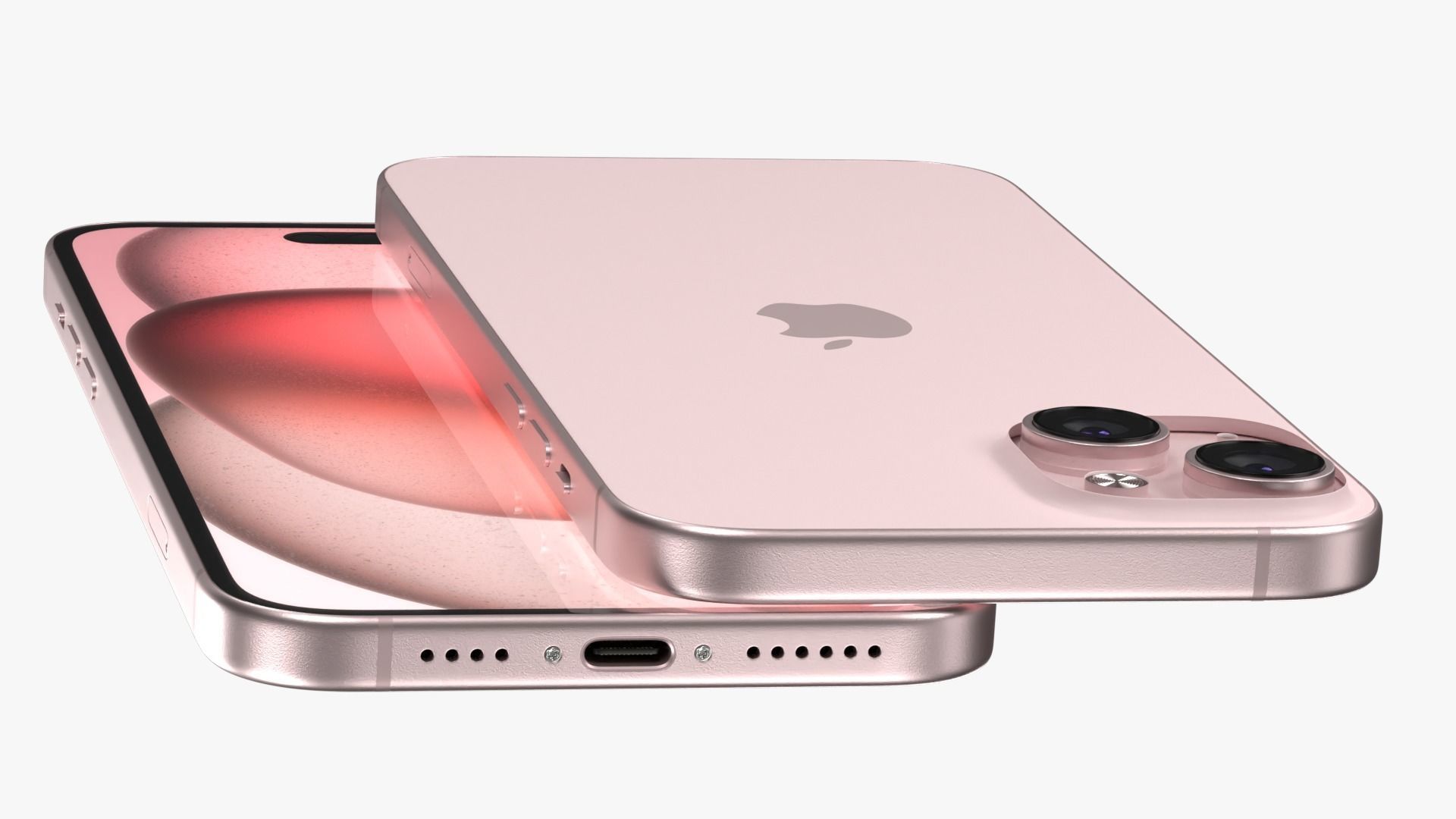 iPhone 15 Plus Pink 3D model_6