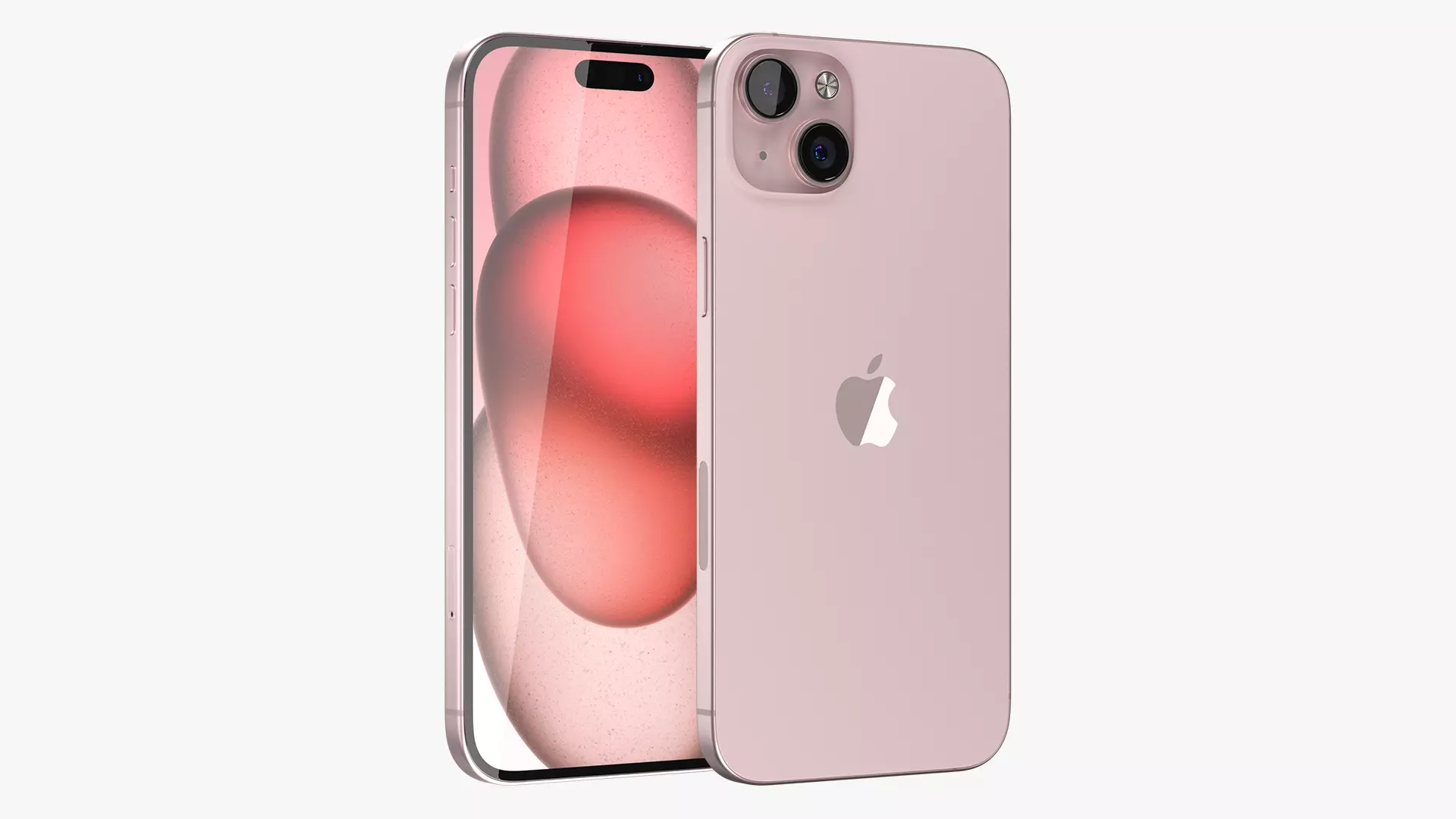 iPhone 15 Plus Pink 3D model_0