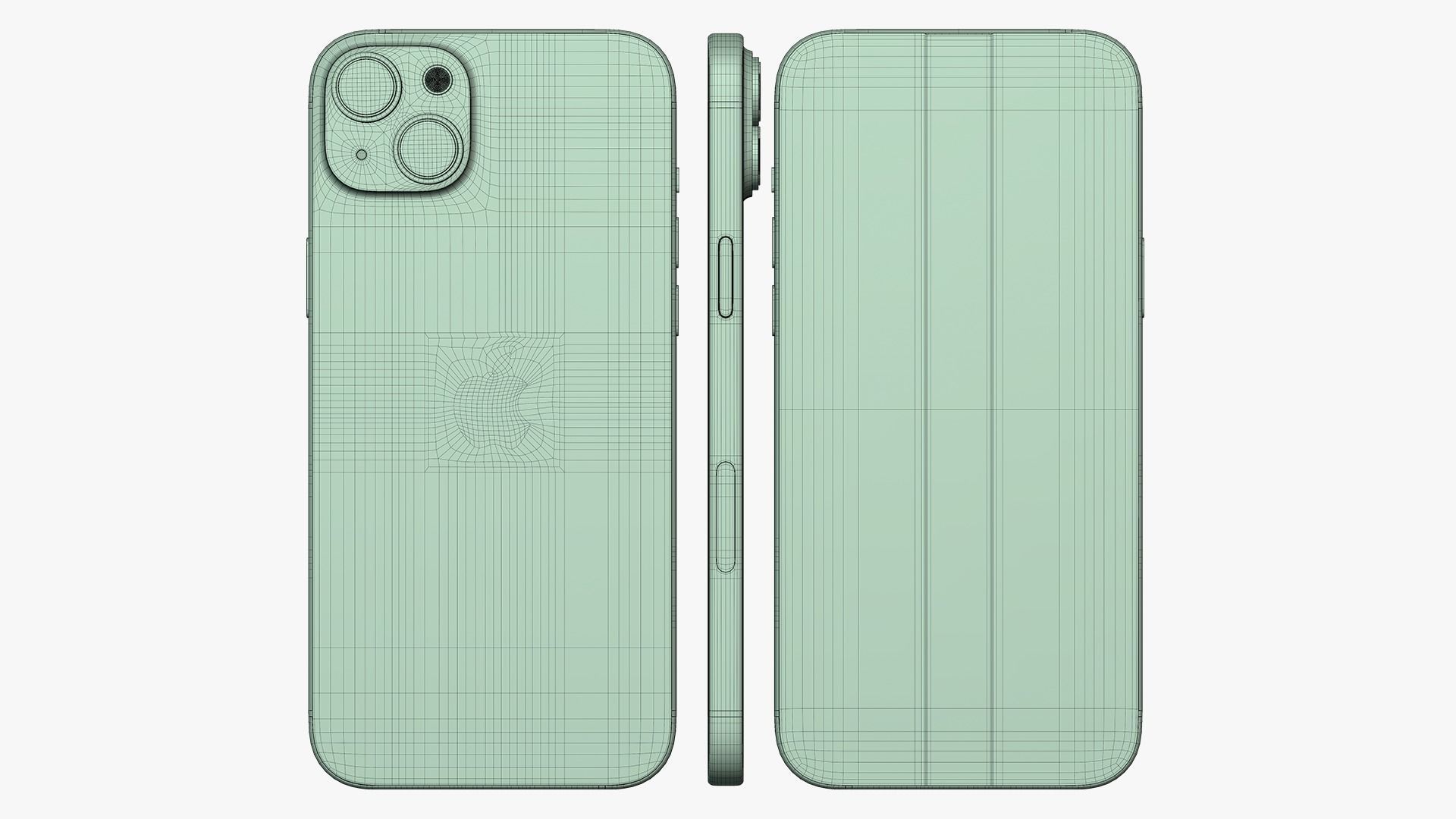 iPhone 15 Plus Pink 3D model_13