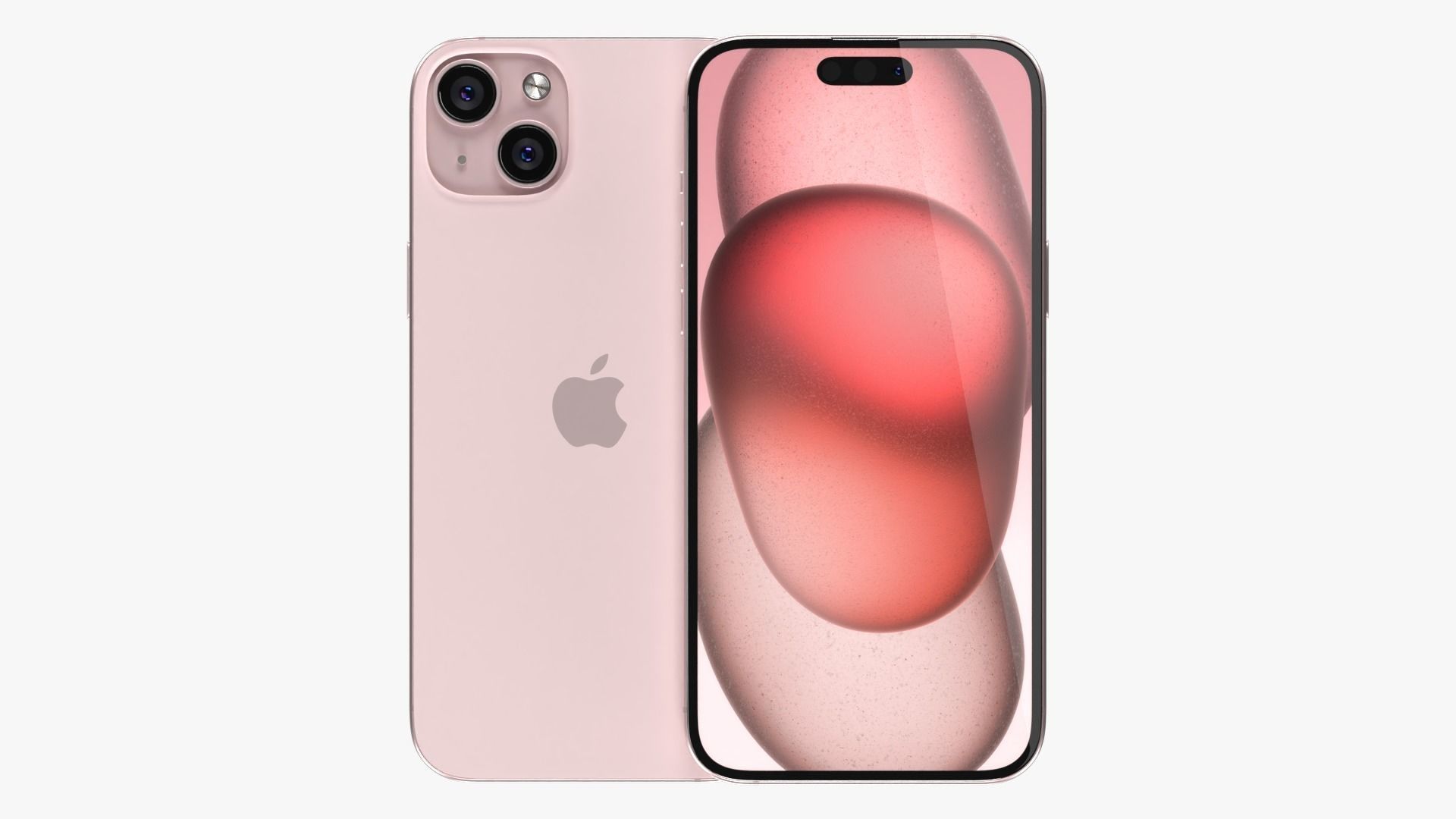 iPhone 15 Plus Pink 3D model_1