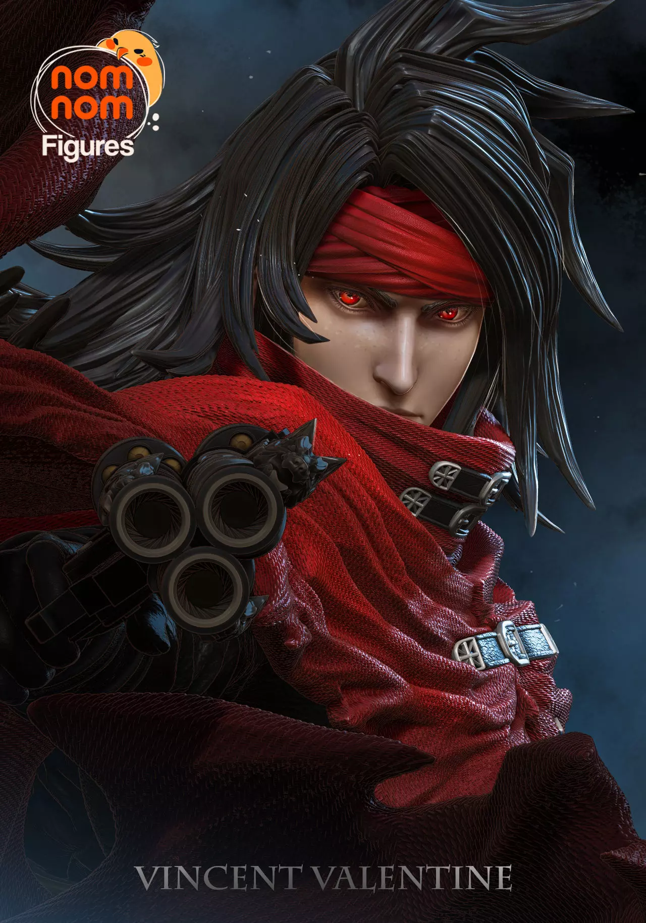 Vincent Valentine - Final Fantasy VII 3D print model_0