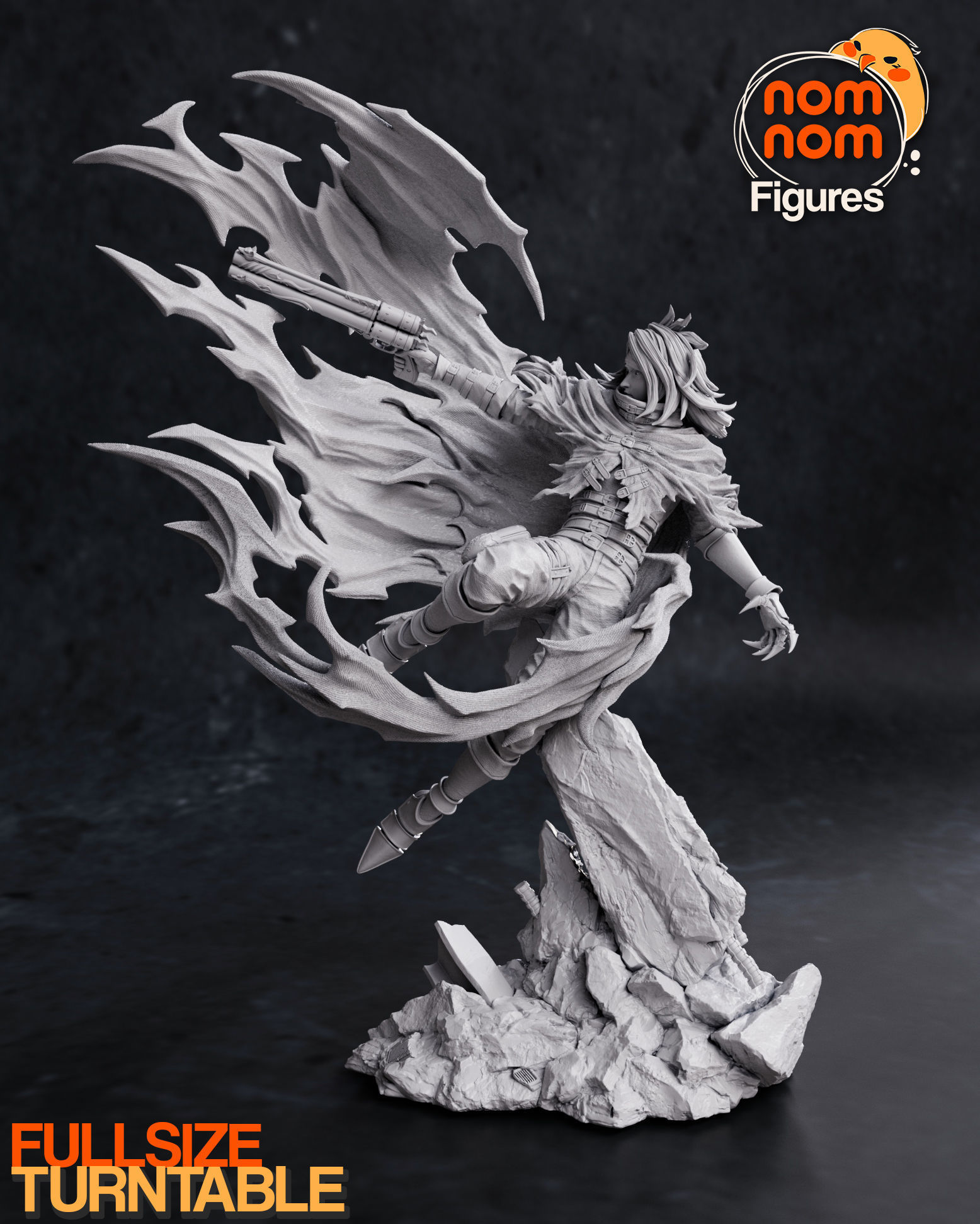 Vincent Valentine - Final Fantasy VII 3D print model_7