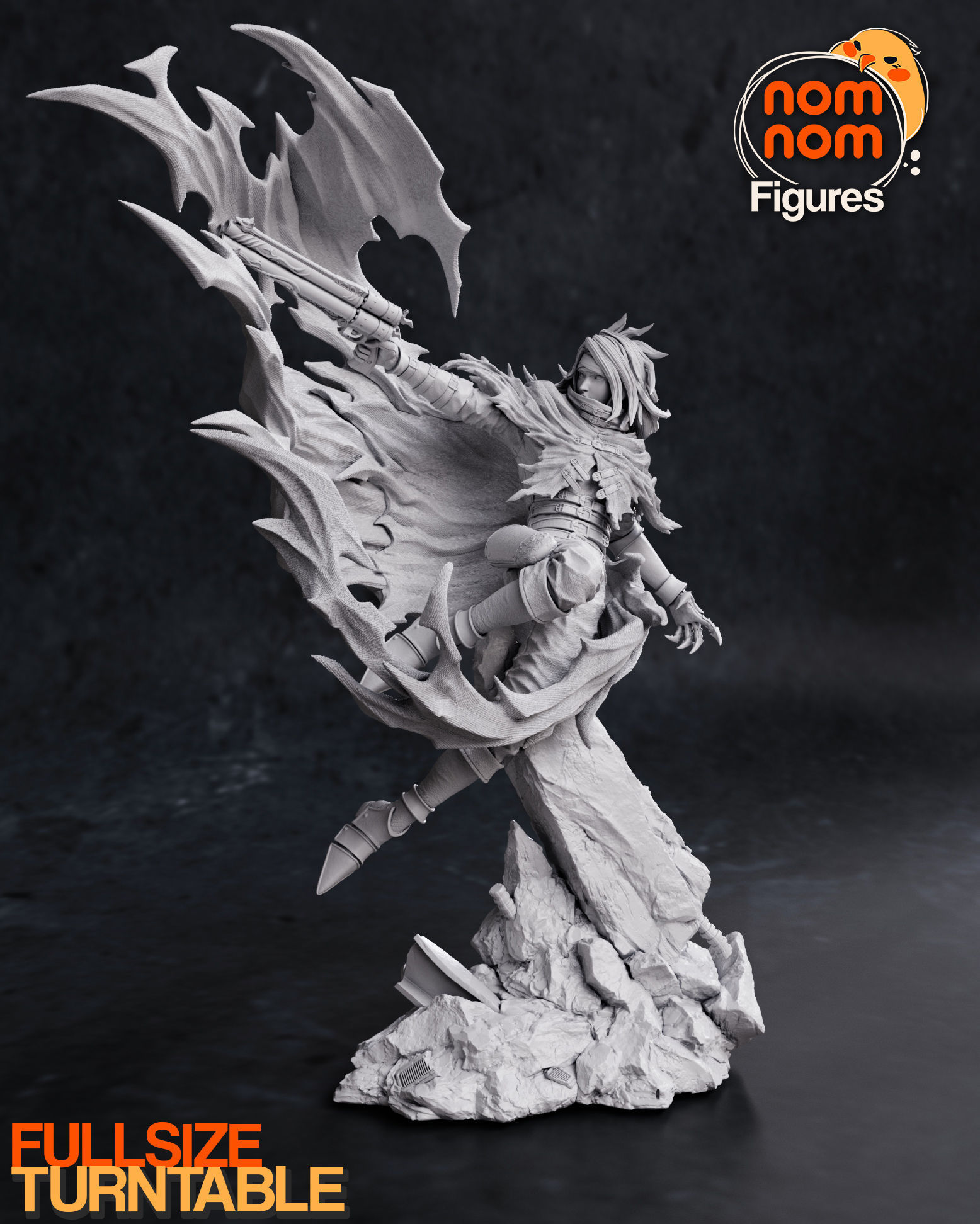 Vincent Valentine - Final Fantasy VII 3D print model_6