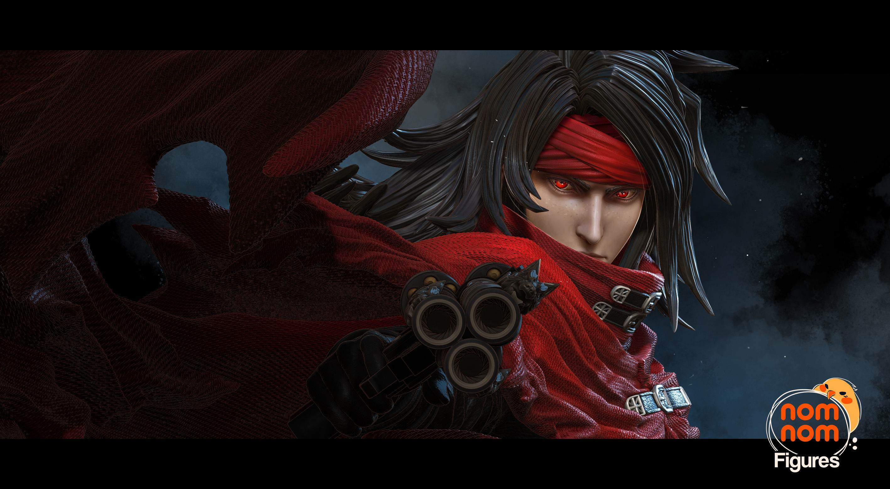 Vincent Valentine - Final Fantasy VII 3D print model_1