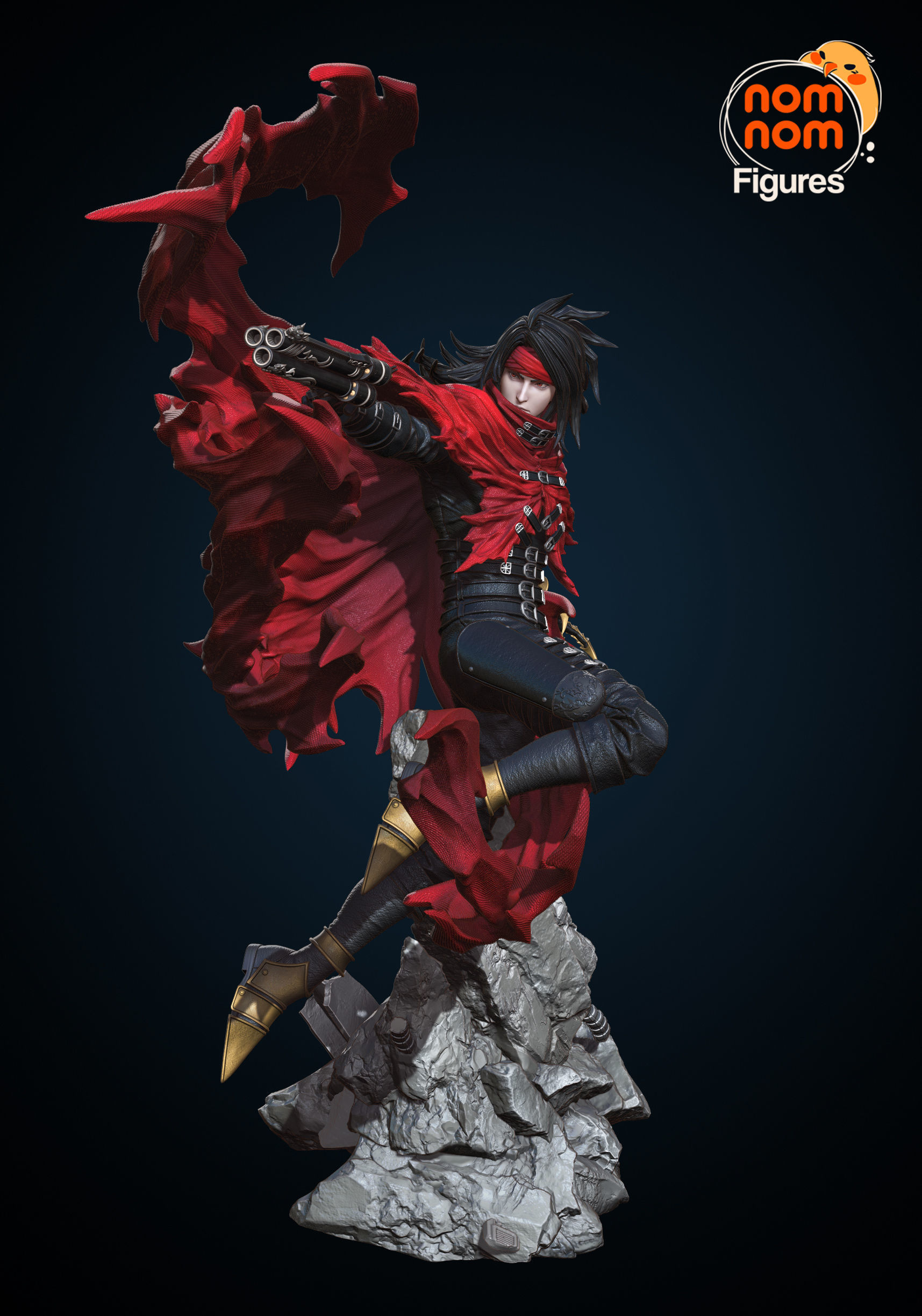 Vincent Valentine - Final Fantasy VII 3D print model_2