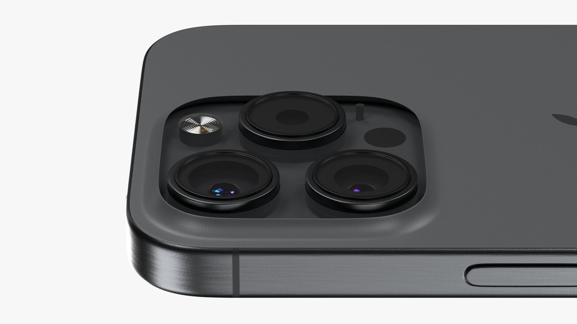 iPhone 15 Pro Black Titanium 3D model_5