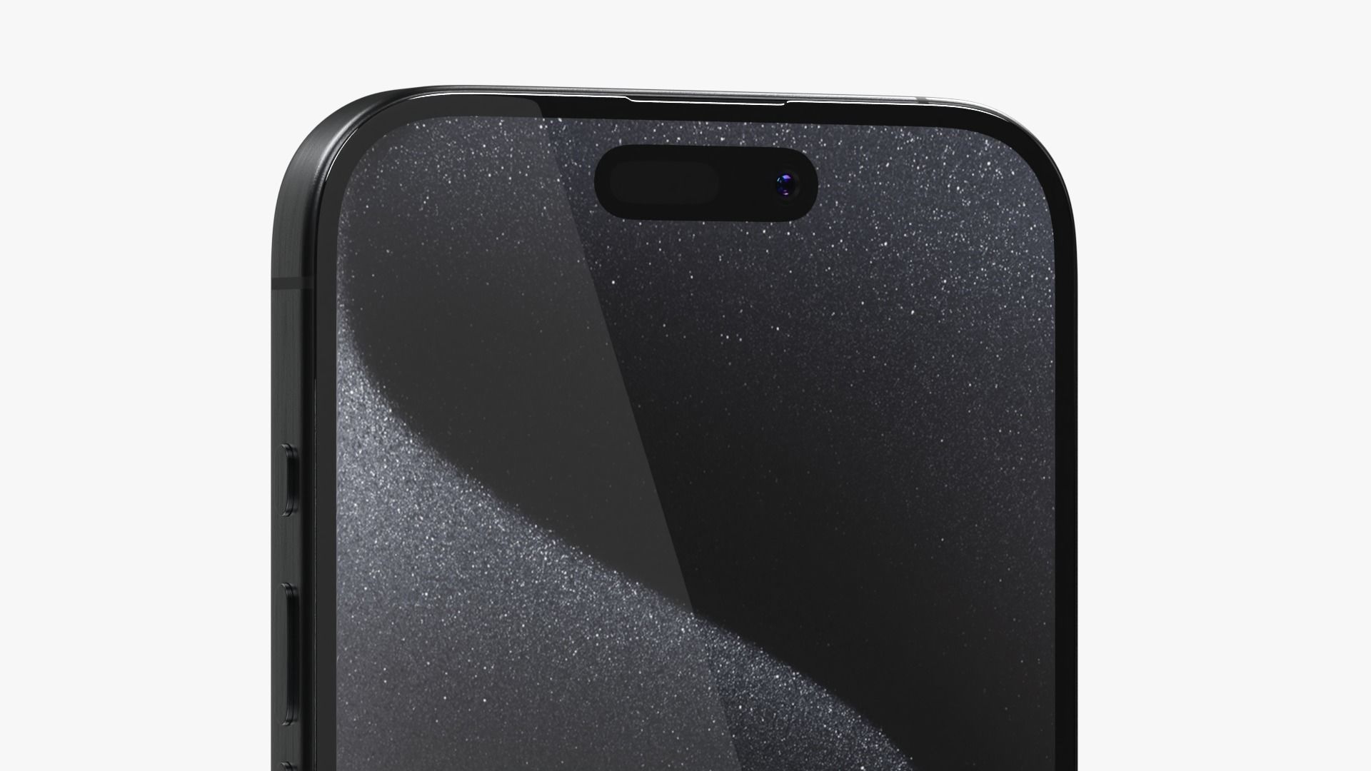 iPhone 15 Pro Black Titanium 3D model_7