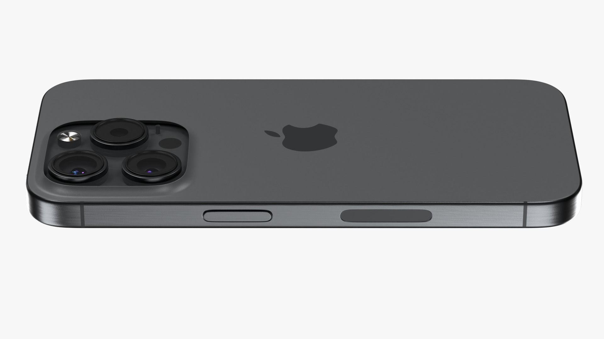 iPhone 15 Pro Black Titanium 3D model_4