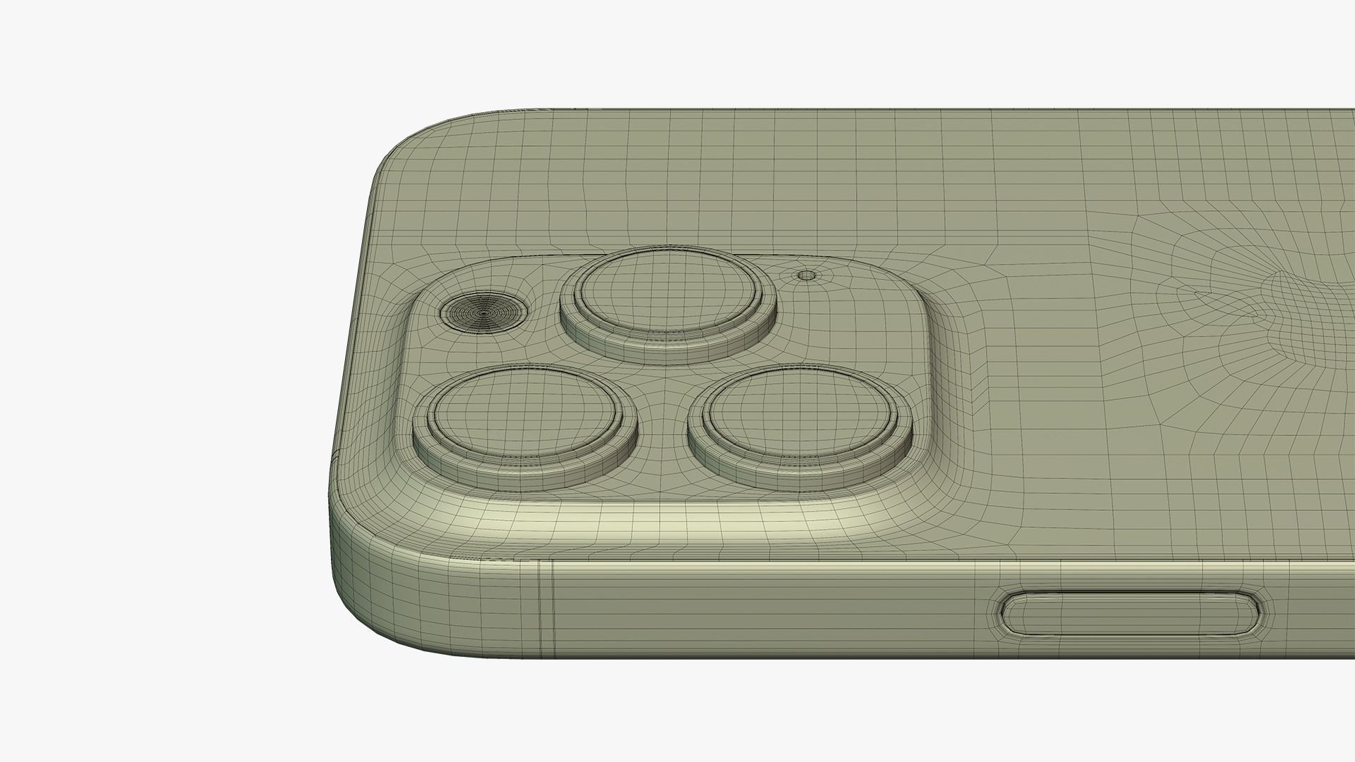 iPhone 15 Pro Natural Titanium 3D model_16