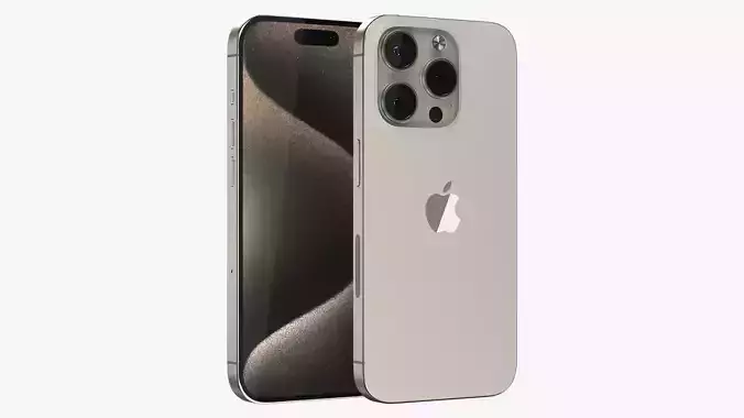 iPhone 15 Pro Natural Titanium