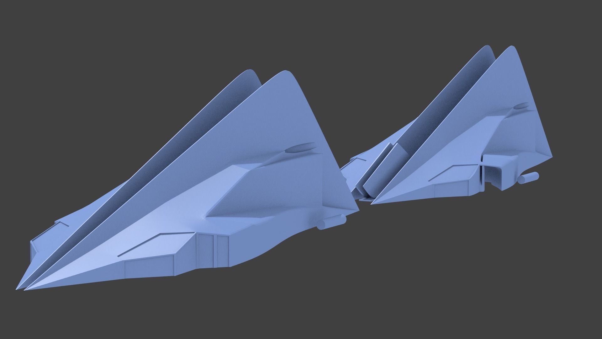 Northrop XST 3D print model_7