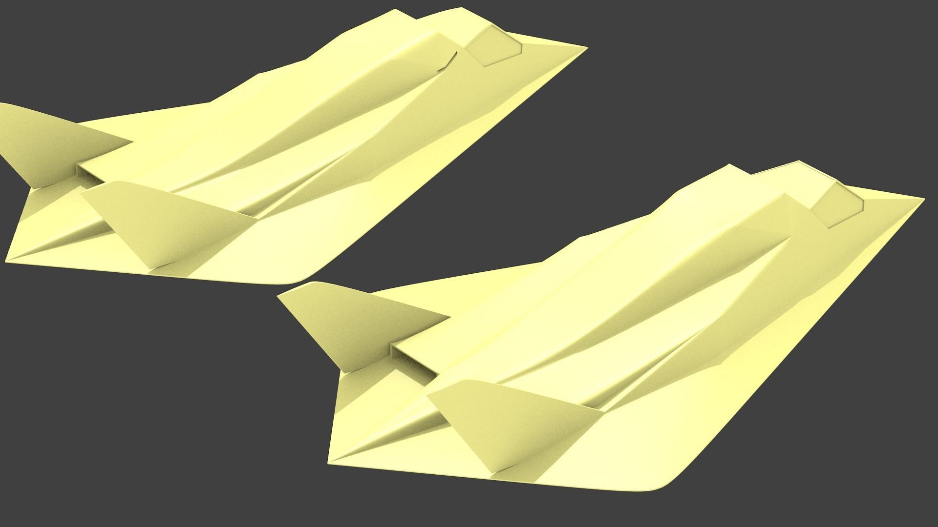 Northrop XST 3D print model_10