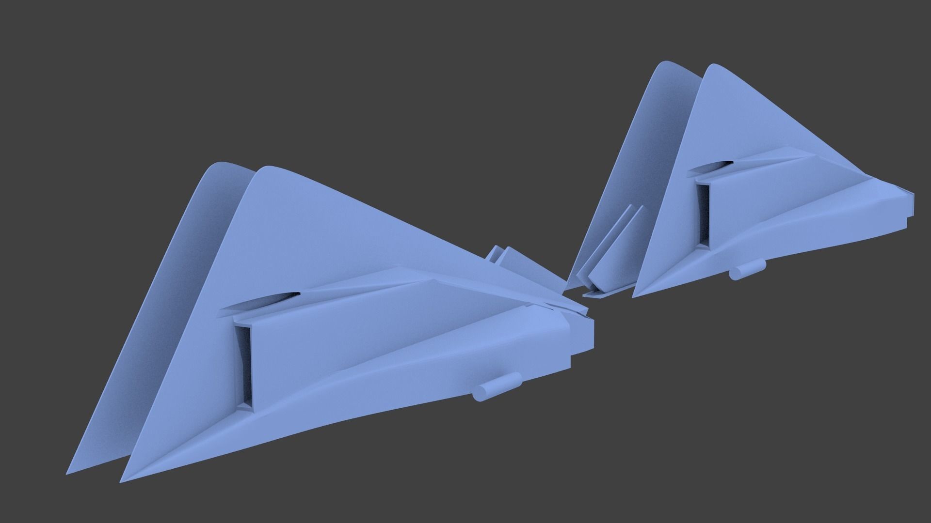 Northrop XST 3D print model_8