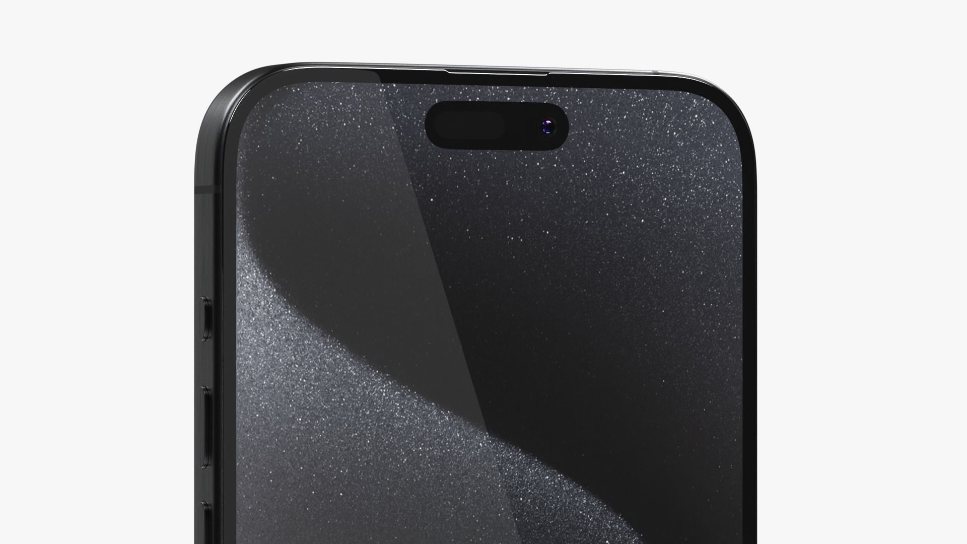 iPhone 15 Pro Max Black Titanium 3D model_7