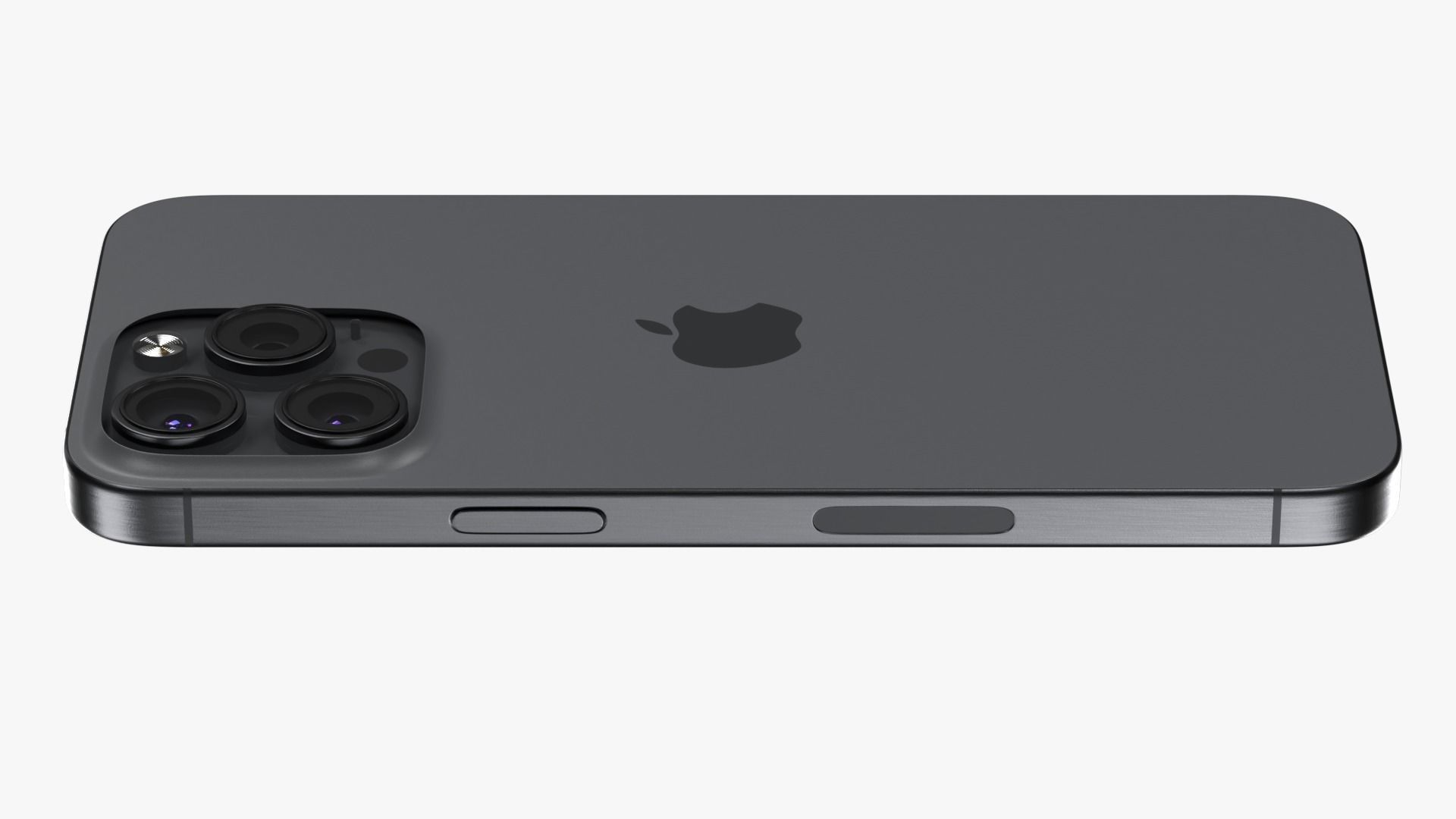 iPhone 15 Pro Max Black Titanium 3D model_4