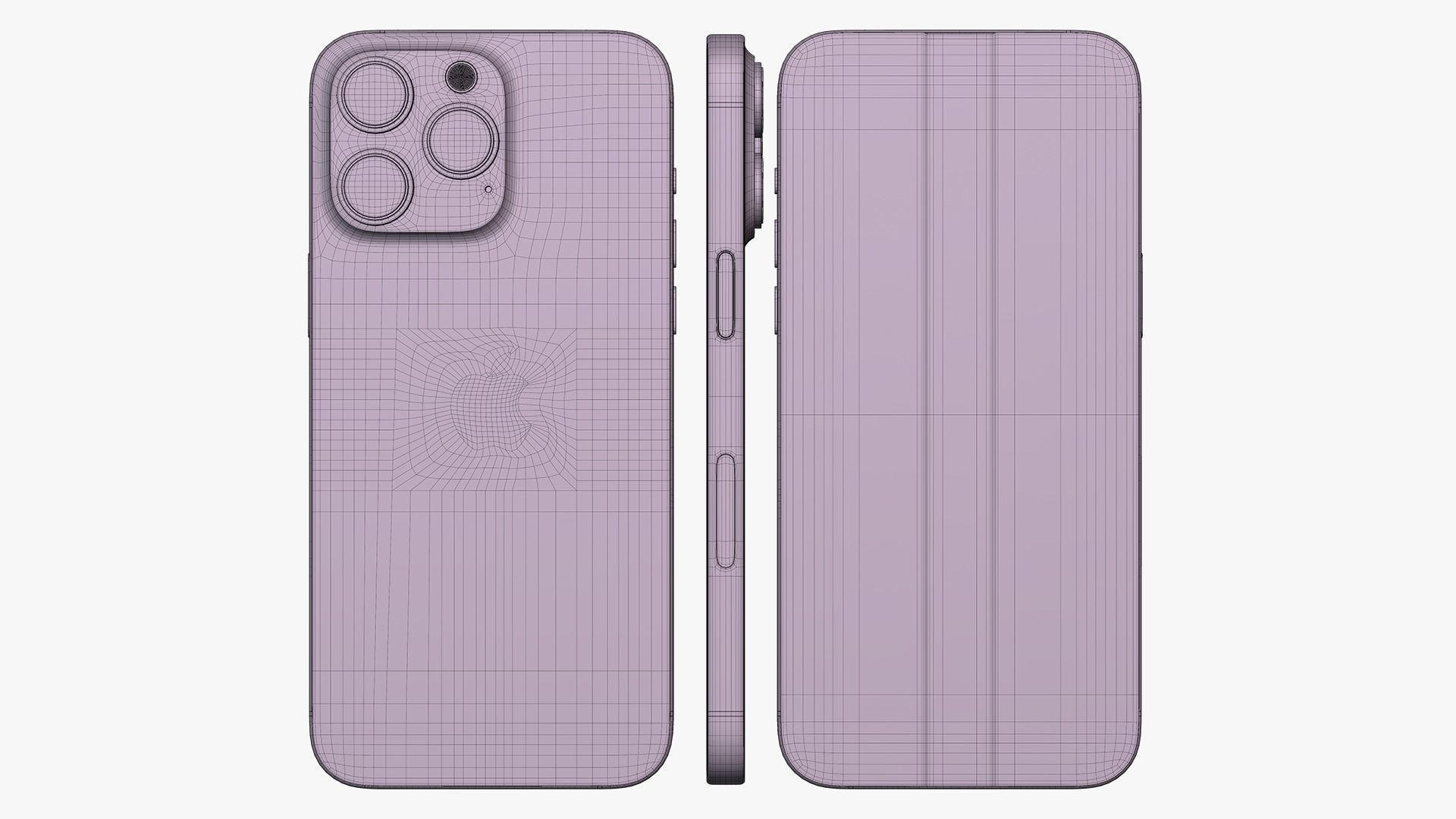 iPhone 15 Pro Max Black Titanium 3D model_13