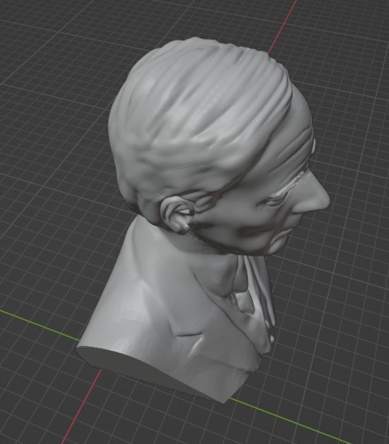 George Edward Moore 3D print model_4