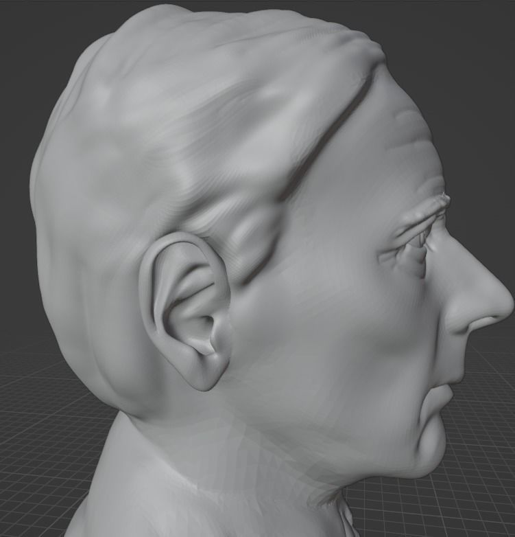 George Edward Moore 3D print model_14