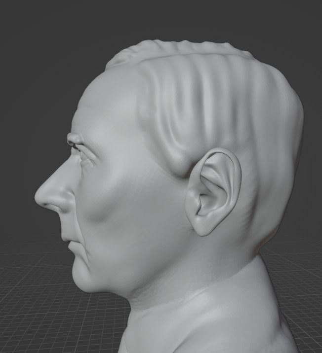 George Edward Moore 3D print model_16