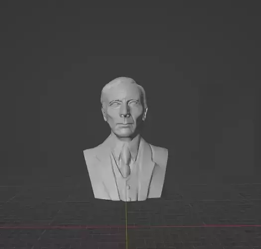 George Edward Moore 3D print model