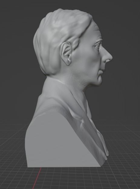 George Edward Moore 3D print model_9