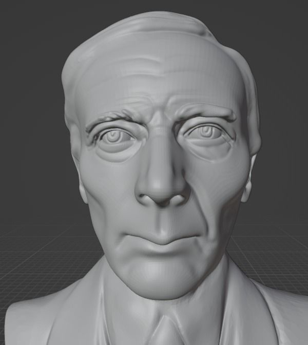 George Edward Moore 3D print model_18