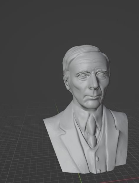George Edward Moore 3D print model_19