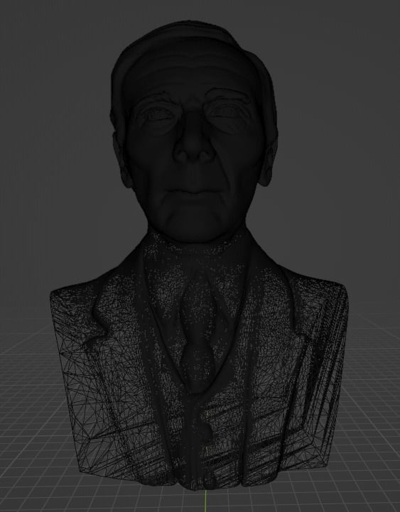 George Edward Moore 3D print model_15