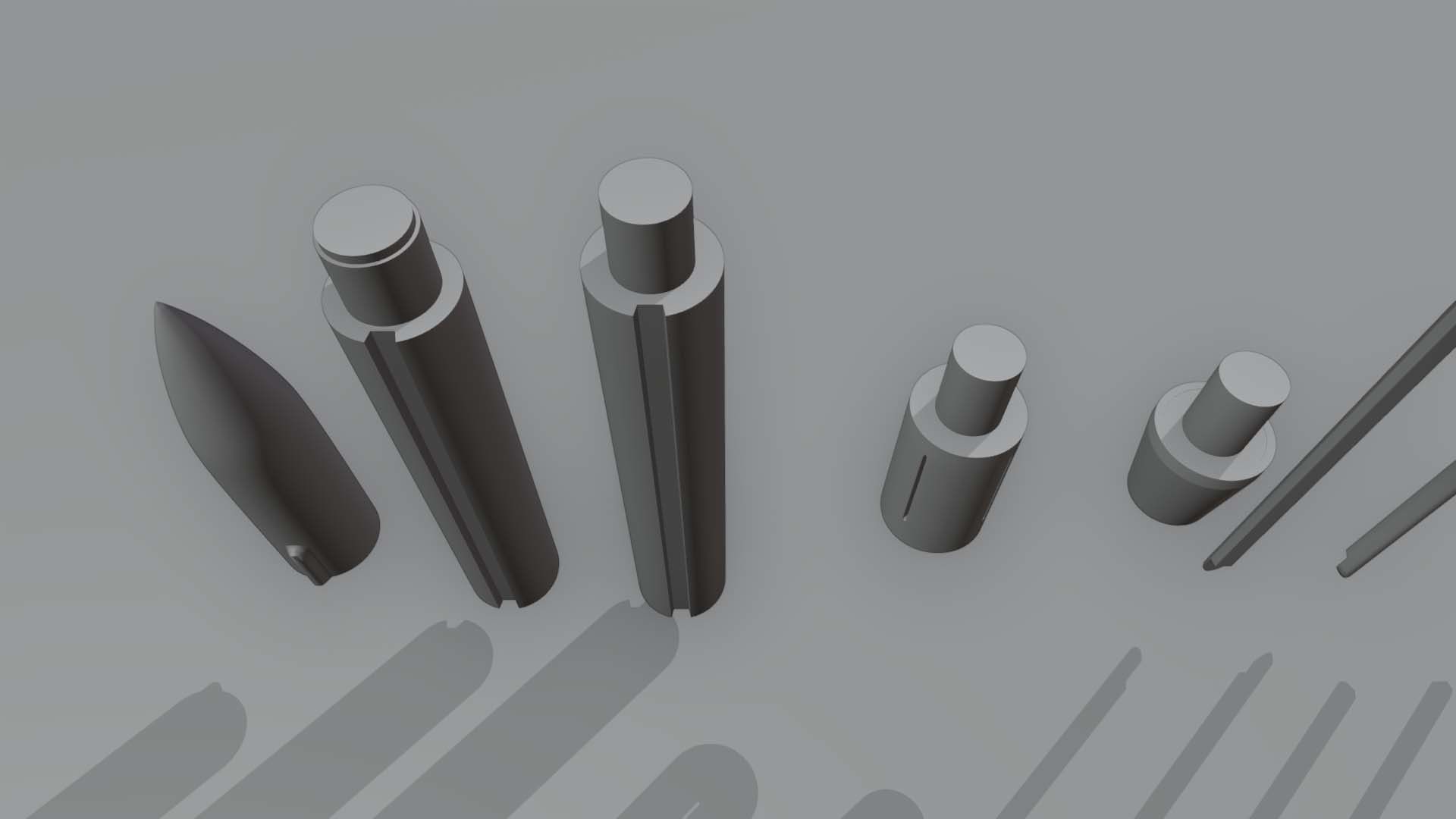 Miura1 Rocket and Launch Tower by PLD Space STL format 3D print model_6